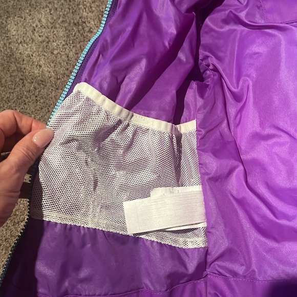 Obermeyer Kids Jacket - Blue, Pink, Purple - Picture 8 of 13